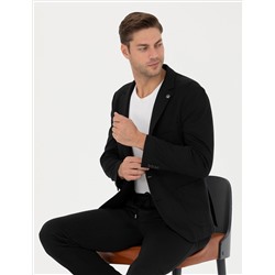 Siyah Ekstra Slim Fit Blazer Ceket