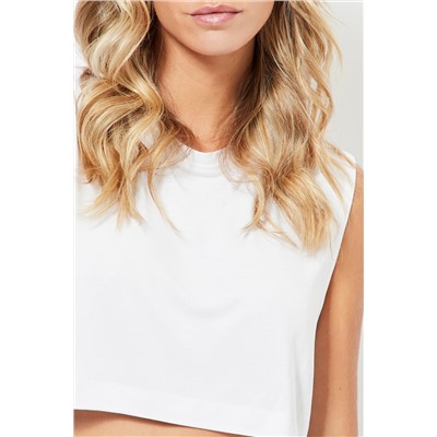 Top crop - Blanco