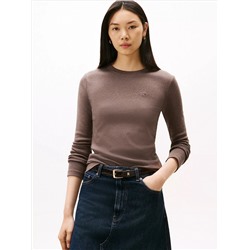 Long-Sleeve Crewneck Favorite T-Shirt