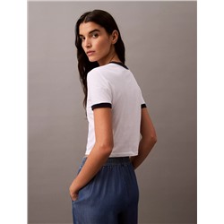 Logo Graphic Cropped Classic T-Shirt