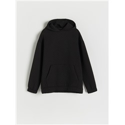 Gesteppter Hoodie