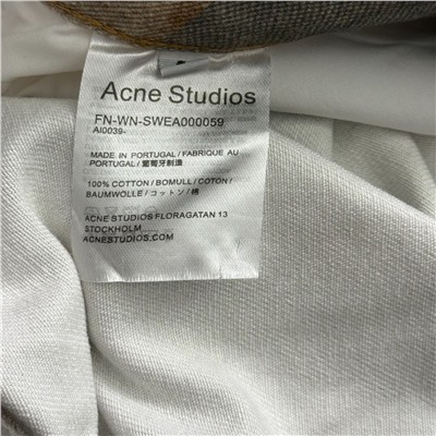 Женские оригинальные джинсовые брюки в стиле ретро   Acn*e Studio*s