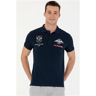 Erkek Lacivert Polo Yaka Tişört