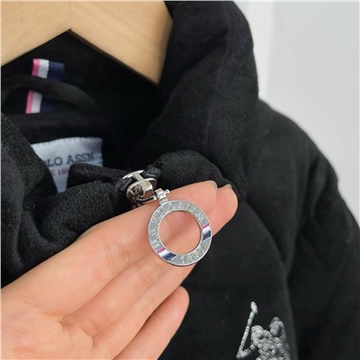 Женская теплая велюровая куртка   U*S Pol*o ASS*N  Экспорт