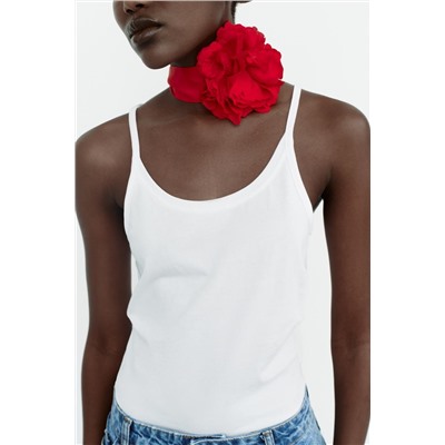 PAÑUELO CUELLO FLOR