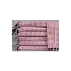 Kayra Export Peştemal Pembe Ev Hediyesi Peştemal Organik Küçük Boy 45x95 Cm Peşkir