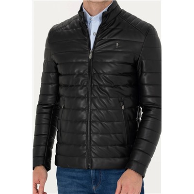 Erkek Siyah Deri Ceket