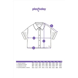 Блуза PLAYTODAY, 1124556