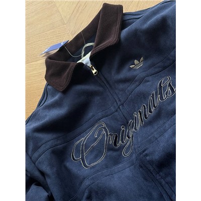 Замшевая куртка-бомбер АДИДА*С