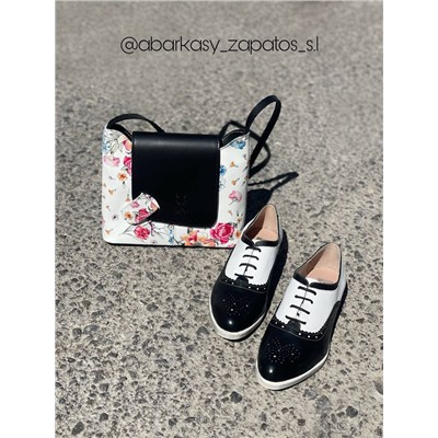BDA · 6180 negro+Vera pelle flores АКЦИЯ