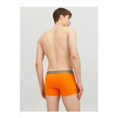 Jack & Jones JACSOLID CONTRAST TRUNKS 5 PACK 5'li Renkli Boxer Set