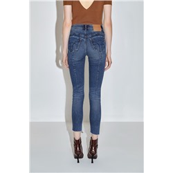 Vaquero skinny 7/8 Azul