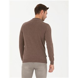 Camel Melanj Slim Fit Kazak