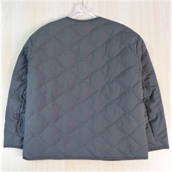 Тонкая стеганая куртка с ромбовидным узором АЙСИК*Л