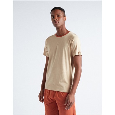 Pyjamas T-shirt, Men, Beige
