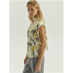 Блузка из 100% вискозы, B3246/narcis