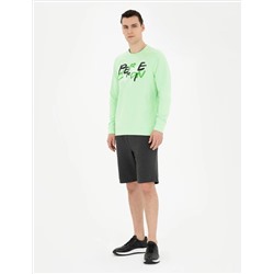 Fıstık Yeşili Regular Fit Sweatshirt
