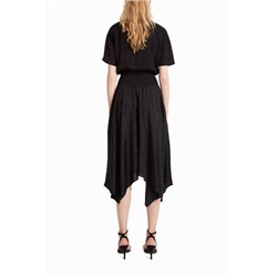 Vestido asimétrico efecto 2 piezas