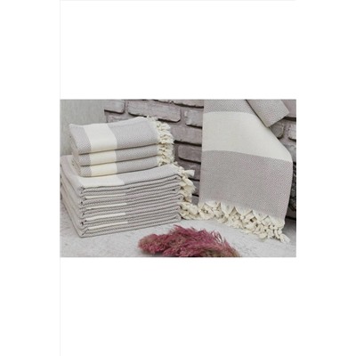 Fabric Box %100 Doğal Pamuk Elmas Peştemal Banyo Havlusu Türk Havlusu Hamam Plaj Havlusu