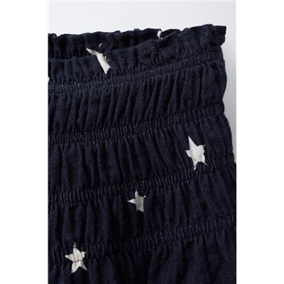 STAR PRINT BERMUDA SKORT
