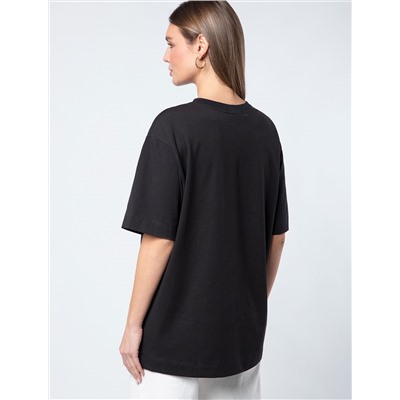 Футболка овер-сайз из премиального хлопка