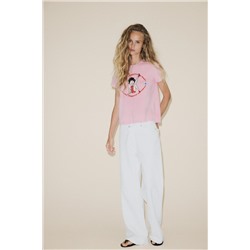 WASHED-EFFECT BETTY BOOP® T-SHIRT