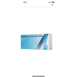 AERIUS° 5 mg Film Kaplı Tablet desloratadin 20 Tablet