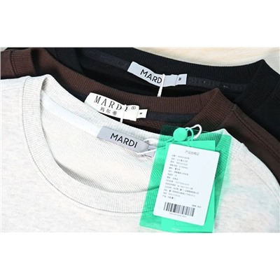 Женская хлопковая толстовка с плотной вышивкой Mard*i