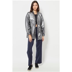 Cortavientos de running - Plateado