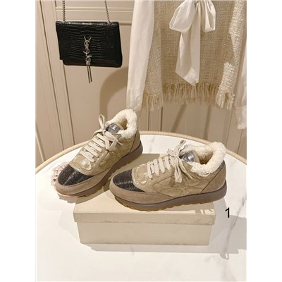 Теплые женские кроссовки  БРУНЕЛЛО КУЧИНЕЛЛ*И