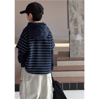 Необычный лонгслив для мальчиков