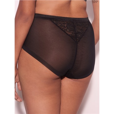 Трусы Chiara с завышенной талией (черн) Alles