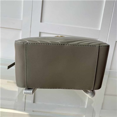 2024 года, женская сумка из натуральной кожи, стеганый рюкзак из овчины, ручной рюкзак среднего размера, модная повседневная сумка, размер: 26*23*11 распродажа