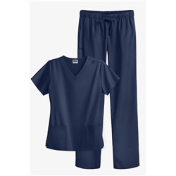 Strictly Scrubs STRETCH Women's 4-Pocket Scrub Set