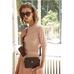 U.S. Polo Assn. Kahve Kadın Omuz Çantası Us23536 US23536