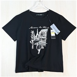 Хлопковая футболка КАР*Л 😎