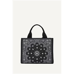 HADLEE SMALL EMBROIDERED LOGO TOTE