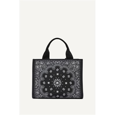 HADLEE SMALL EMBROIDERED LOGO TOTE