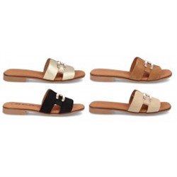 105 - BDA
                SANDALIAS PLANAS