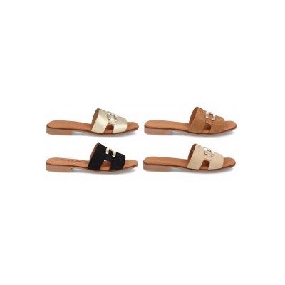 105 - BDA
                SANDALIAS PLANAS