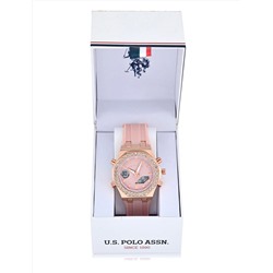 LADIES PINK EMBELLISHED ANA DIGI WATCH