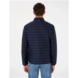 Lacivert Cropped Slim Mont