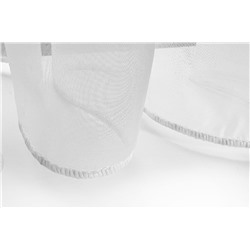 Тюль на шторной ленте органза