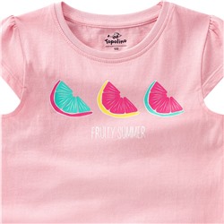 Mädchen T-Shirt mit Flügelärmeln