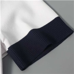 Женский свитер с лацканами контрастного цвета и короткими рукавами М КОР*С