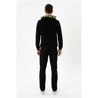 Erkek Siyah Jean Pantolon