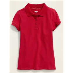 Uniform Pique Polo for Girls