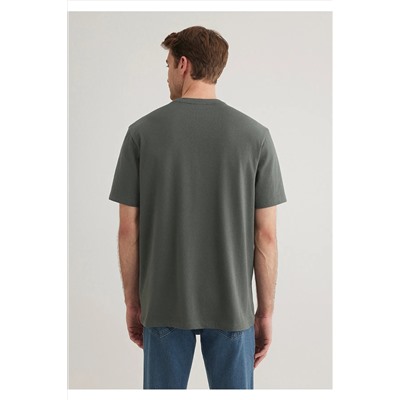 Mavi Stretch Yeşil Basic Tişört Regular Fit / Normal Kesim 0610252-71598