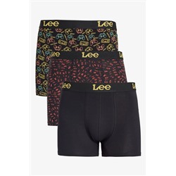 Lee Pamuklu Çok Renkli Boxer