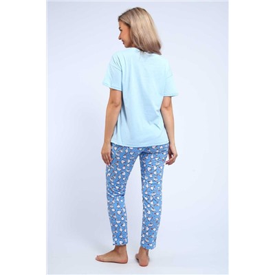Пижама женская с брюками 20522